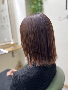ヘアサロン レリー(hair salon relie) オレンジベージュ★