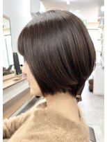 ランプ(Lamp) くびレイヤーグレーベージュニュアンスカラー白髪染め白髪ぼかし