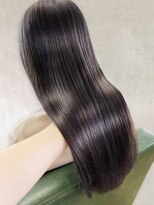 クオリス 赤塚店(QUALIS)&nbsp;縮毛矯正ロング♪コスメストレート髪質改善ココアベージュ