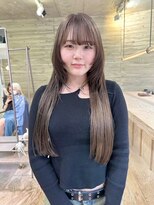 ヲタク(wotaku.)&nbsp;グレージュカラー透明感カラーくすみカラーダブルカラー髪質改善