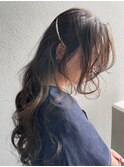 モテ髪うるツヤくせ毛風カールうる艶髪イメチェンレイヤーロング