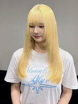 ベレーザ 渋谷(BELEZA)&nbsp;9916ブロンドホワイトアッシュウルフレイヤーロングワンカール