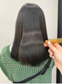 ストレート/艶髪/セミロング/髪質改善トリートメント/下北沢
