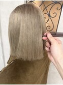 メルティカラーフェミニンロング似合わせカット