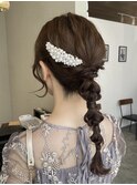 大人気20代30代◎ナチュラルブラウンカラー玉ねぎヘアアレンジ