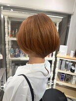 クレビア 名古屋(CreBiA)&nbsp;ショートボブ/オレンジブラウン