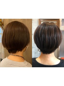 <お洒落で綺麗な髪色に>明るい色味のグレイカラーもお任せ◎[人形町/浜町/水天宮前/髪質改善/ヘッドスパ]