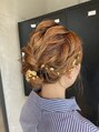 ラフィスヘアー ハーツ 松井山手店(La fith hair hearts) ルーズなセットカチモリスタイルが得意です