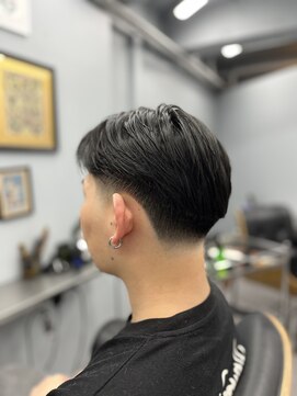 アイコン ブルー メンズ(I-CON #blue MEN'S) テーパーフェード