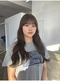 20代/30代/カーキグレージュ/Wカラー/ケアカラー/レイヤーカット