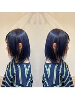 ヘアーアンドメイク リン(Hair&Make Rin) 20代30代40代50代大人かわいいブルーアッシュ