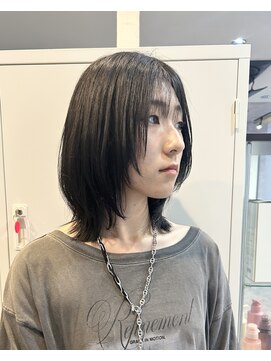 ラメールヘア(la mer hair) ウルフ/ウルフカット/ハッシュカット/ブルージュカラー