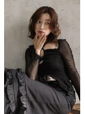大人可愛いボブスタイル