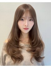 ディスコ 銀座(DISCO)&nbsp;銀座/銀座駅/学割U24/前髪カット/顔周りカット/インナーカラー