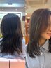 【くせや広がりに悩む方へ】自然に仕上がる髪質改善縮毛矯正+カット