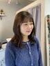 【縮毛矯正】小顔カット+前髪縮毛矯正¥11000→¥6900【千里山】