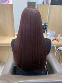 ツヤツヤストレート×髪質改善トリートメント