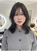 レイヤー/ハッシュカット/顔まわりレイヤー