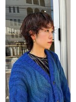 マル 薬院浄水店(MAR.co)&nbsp;ショートウルフパーマ