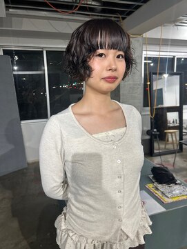 マトペ レイヤーボブパーマ