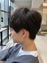 ピークアブー ワン(PEEK-A-BOO ONE)&nbsp;メンズショートカット襟足ありオリーブカラー赤み無しカラー