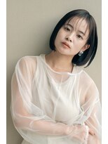 スリーランドメゾン 鶴見区横堤(THREELAND maison) 内巻きボブ、シースルーバング