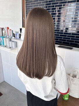 リドル ヘアー 駒生店(Riddle HAIR) 柔らか艶感ストレートヘア