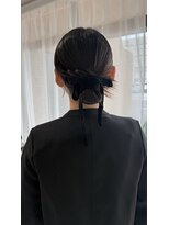 ログ(log)&nbsp;ニュアンスパーマ　髪質改善カラー　顔まわり　レイヤー　艶髪