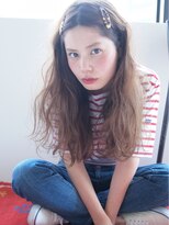 ナヌーク シブヤ(nanuk shibuya) フレンチガーリーなルーズウェーブ×アッシュ系グラデーション◇
