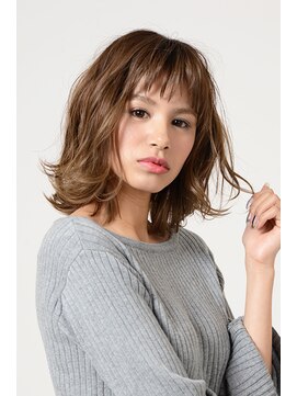 アース コアフュールボーテ 長野駅前店(EARTH coiffure beaute) 大人の抜け感ミディアム【長野駅】