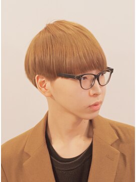 ヘッドストック(HEAD STOCK) 【ヘッドストック】切りっぱなしバング・韓流マッシュ@md