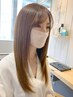 【極上美髪★】髪質改善トリートメント（酸性ケラチン）+小顔カット☆￥16900