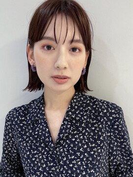 サーカス バイ ビュートリアム 青山(CIRCUS by BEAUTRIUM) 30代　40代　ボブ　ミディアム　外はね　結べるボブ　小顔　青山