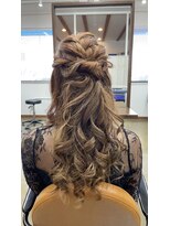 オーヘアールーム O hair-room&nbsp;ハーフアップ