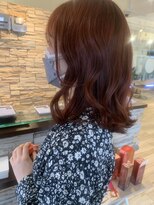 ネオヘアー 曳舟店(NEO Hair)&nbsp;ナチュラルレッド似合わせカット/くびれヘア