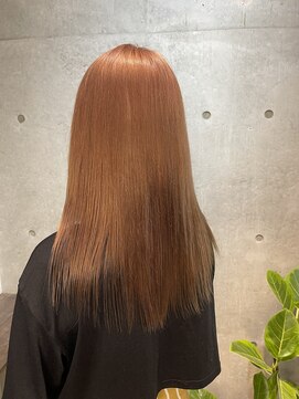 ダンク(DUNK) ロング×ピンクベージュ