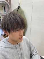 ティーズ バーバー T's BARBER ツイストパーマ