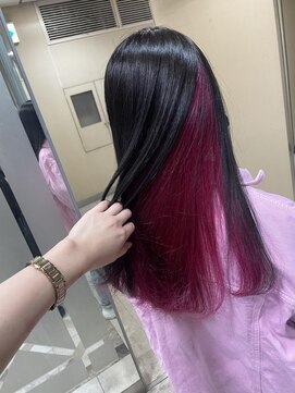 アンリップ ジー(salon unripG) h.i #シルバーブラック #ピンク