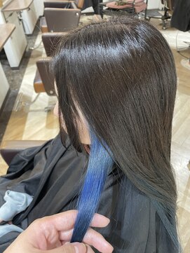 ニルバ(niLva) インナーカラーブルー