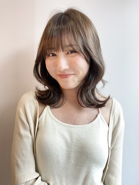 ウィクシーミミ 栄矢場町店(wixy mimi) 【wixy mimi/栄 矢場町/KOU】くびれヘア/ミディアム/レイヤー