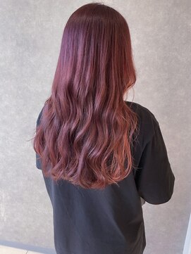 オブジェ シエル(obje't ciel) 【obje’t ciel】艶髪ダークピンク【暮石唯】