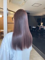 チェレ ロッソ 金剛店(Chere rosso)&nbsp;ラベンダーピンク/髪質改善カラー/ベージュピンク