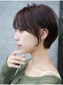 前髪ありショート20代30代40代【AIN.表参道】川原大地
