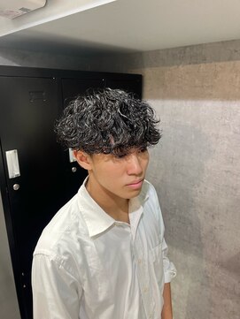 パーク バイ クリーム 大宮(PARK by CREAM) 【メンズ】波巻きスパイラルパーマ