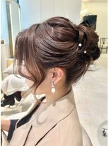 コンティロミー(CONTI ROMMY.)&nbsp;結婚式/お呼ばれ/ヘアセットアップスタイル☆CONTI.