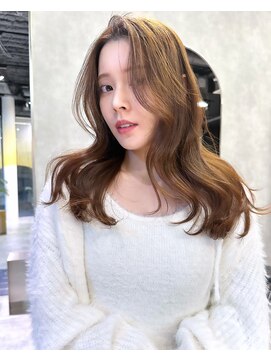 シティ(CITY) レイヤーカット 韓国ヘア グレージュ 20代/30代/40代/50代