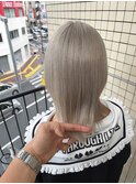 グレー×ボブスタイル[成田駅]