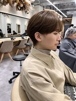 ロンドプロフィール 浦和(Lond profil)&nbsp;中川　前髪カット顔まわり似合わせ外ハネくびれレイヤーミディ