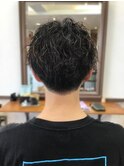 スパイラルパーマ×ネープレスツーブロック