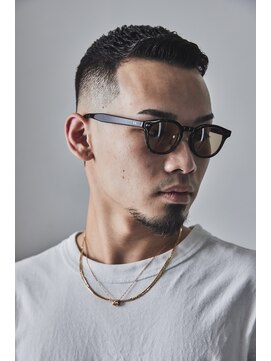 ダムディートウキョウヘアーラウンジ 上野店(DAMDEE TOKYO hair lounge) 濡れパンフェード